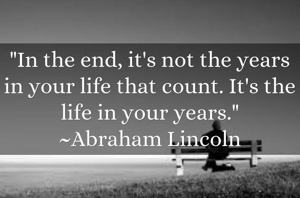 image of quote from Abraham Lincoln for blog post How Investors Can Successfully Navigate a Mid-Life Crisis