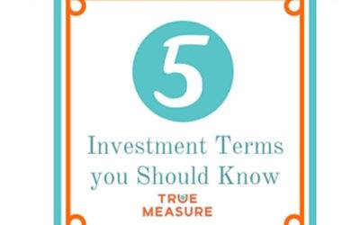 5 Terms You Should Know As An Investor: Part I